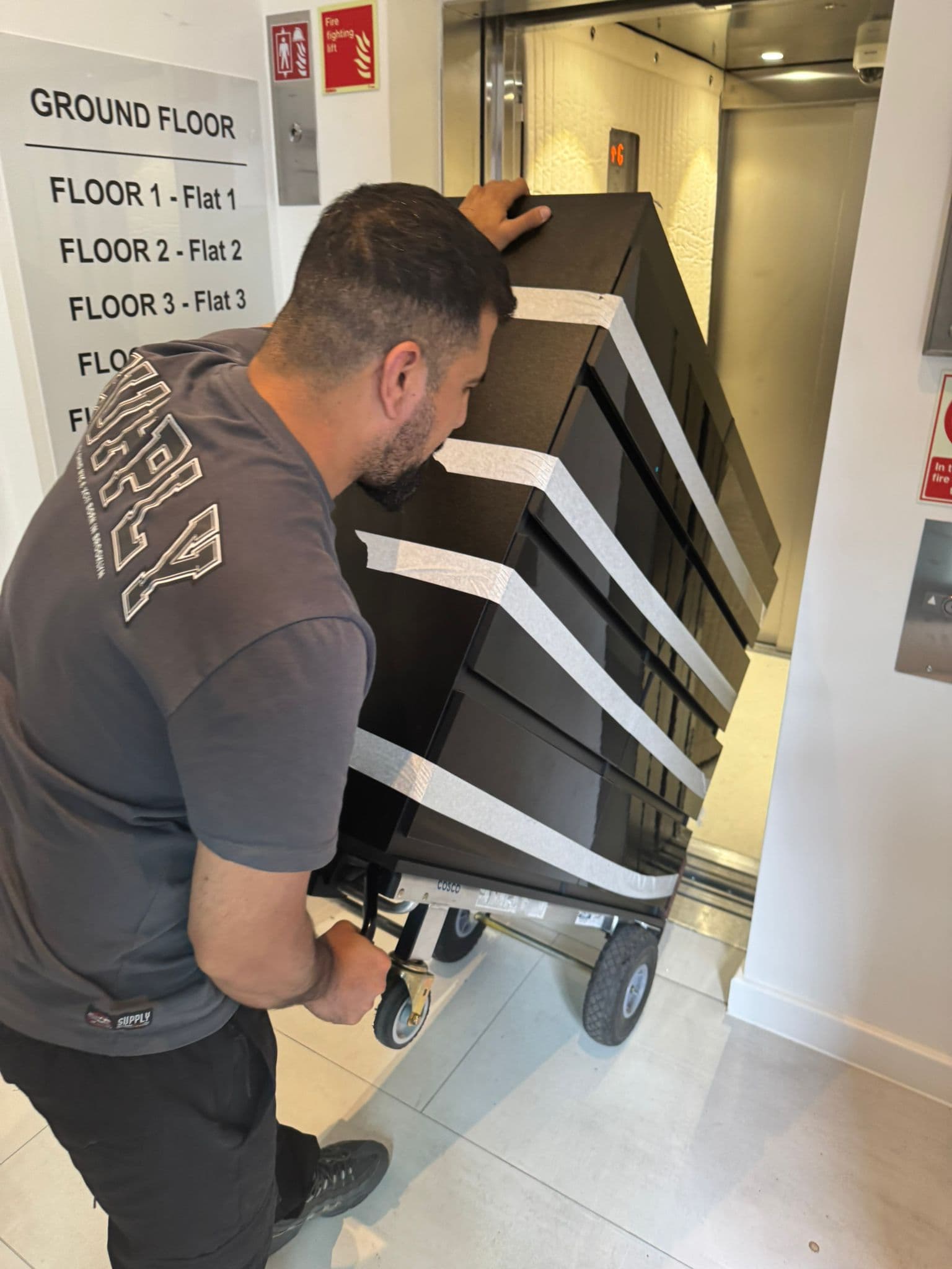 Fair Price Movers removal van on a London street — ready for a house move